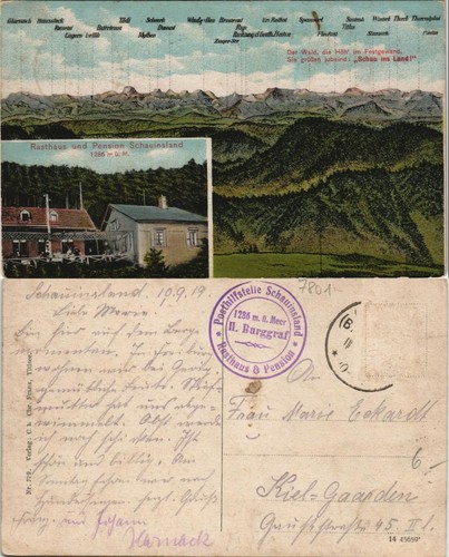 Ansichtskarte freiburg - freiburg, im