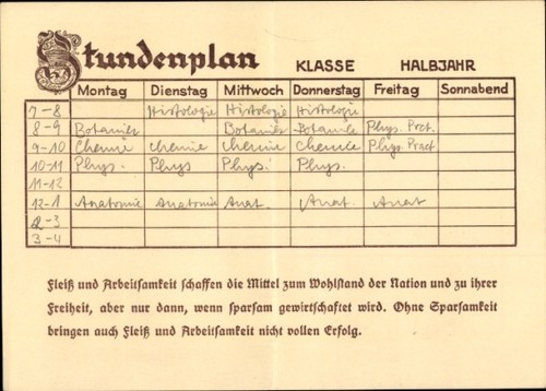 Stundenplan freiburg breisgau - freiburg,
