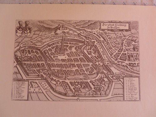 Historische stadt landkarte - historische, stadt-landkarte