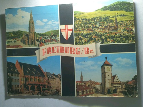 Postkarte freiburg breisgau - freiburg,