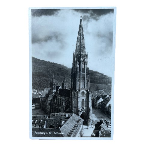 Postkarte freiburg breisgau - postkarte,
