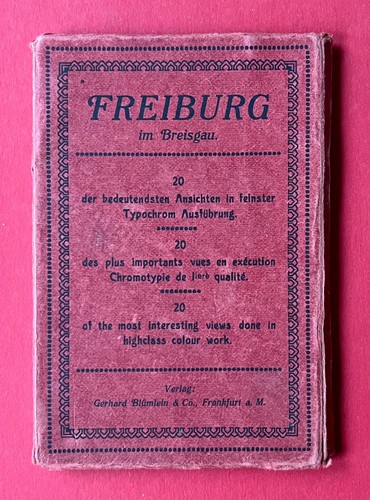 Leporello album mit - leporello, x