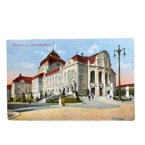 Postkarte freiburg breisgau - postkarte,