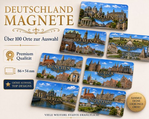 Deutschland städte magnet - deutschland,