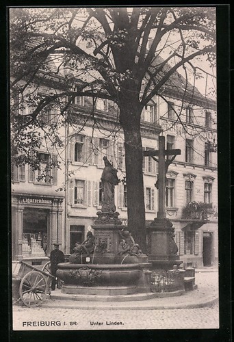 Ansichtskarte freiburg - ansichtskarte,