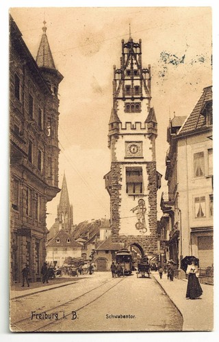 Alte postkarte ak freiburg - alte ,