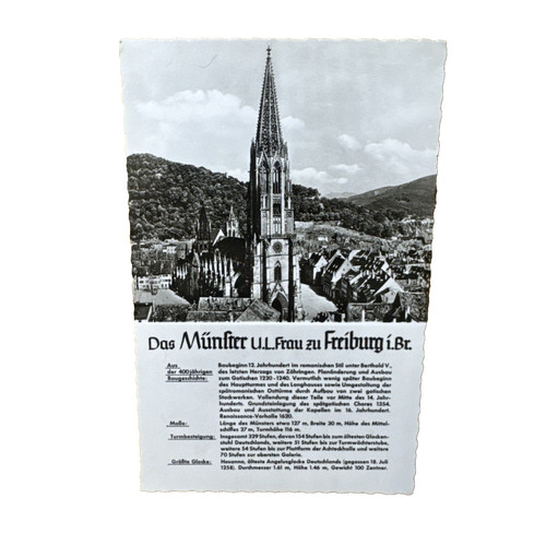 Postkarte münster freiburg - postkarte,
