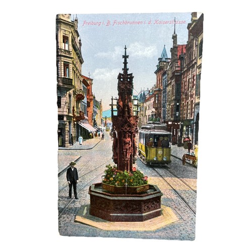 Postkarte freiburg breisgau - freiburg,