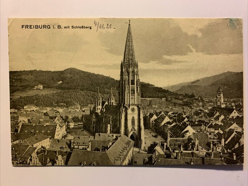 Ansichtskarte freiburg im - freiburg,