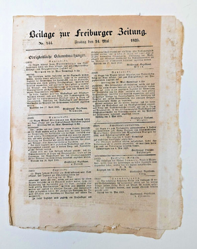 Freiburg breisgau beilage - freiburg,