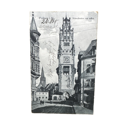 Postkarte freiburg breisgau - freiburg,