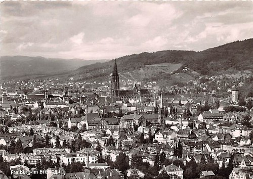 Freiburg breisgau panorama - freiburg, im