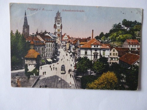 Ansichtskarte freiburg - ansichtskarte,