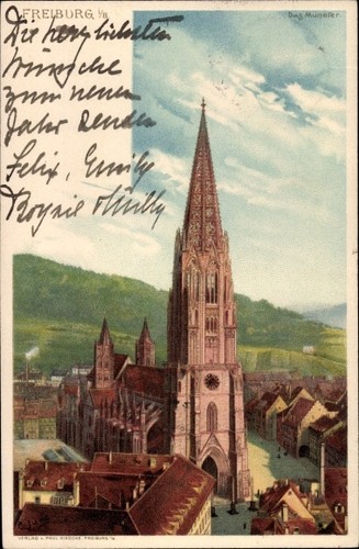 Litho freiburg breisgau - litho, im