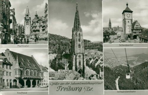 Ansichtskarte freiburg - ansichtskarte,