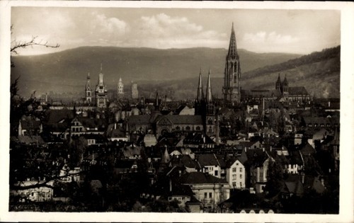 Altstadt freiburg im - ak,