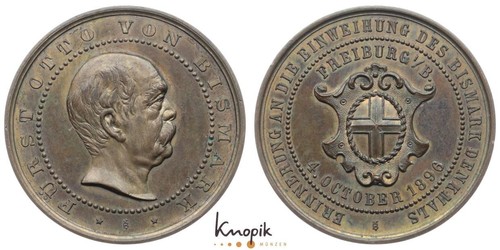 Personenmedaille bismarck - personenmedaille,,