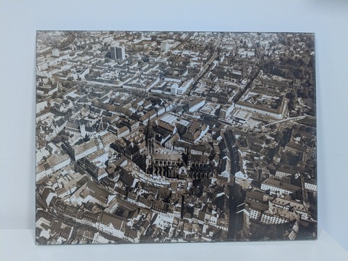 Original luftbild freiburg - original,