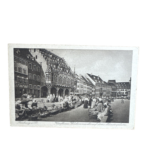 Postkarte freiburg breisgau - postkarte, ak